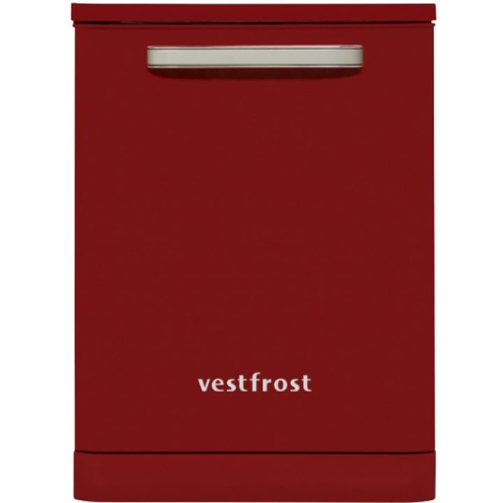 Посудомоечная машина Vestfrost VFD6159BX в яркой красной расцветке