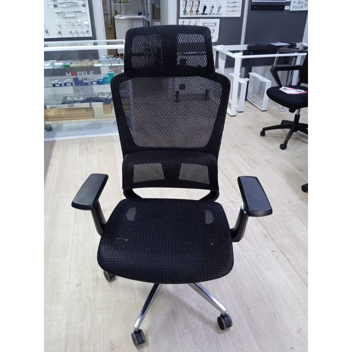Кресло офисное 022A black Пластик