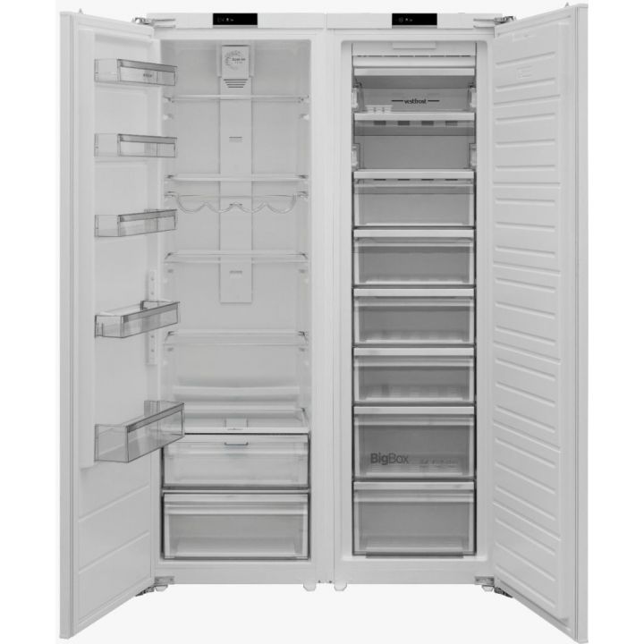 Встраиваемый холодильник VestFrost SIDE BY SIDE VFI 279: мощный и просторный выбор для вашей кухни!